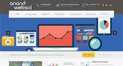 Desktop Screenshot of anandwebsol.com